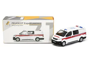 Tiny City 71 Die-cast Model Car - 1:64 Peugeot Expert Police (AM7441)