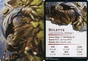 Regular Art Series BULETTE mtg Adventures in The Forgotten Realms - Picture 1 of 1