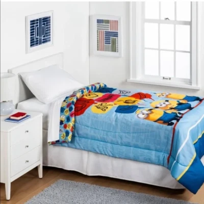 Illumination Minions The Rise Of Gru - одеяло из микрофибры ПОЛНОЕ - СОВЕРШЕННО НОВОЕ - Изображение 1 из 4