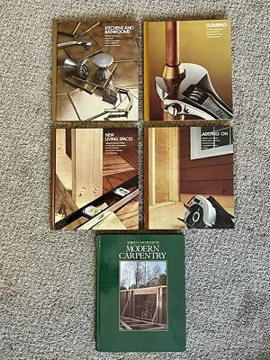 4 Time Life Home Repair & Improvement Hardcover Books + Modern Carpentry🔥HOT🔥 Foto 1 de 4