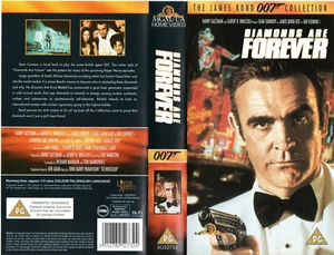 Diamonds Are Forever (VHS/, 1995) GENUINE ORIGINAL - NEW / SEALED! SEAN CONNERY - Picture 1 of 1