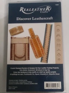 Realeather Discover Leathercraft Kit 4 Projects 4999-00 New Sealed * - Picture 1 of 4