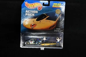 HOT WHEELS VINTAGE ACTION PACK SOLAR RACING CAL STATE LA SOLAR EAGLE SUN RACE 97 - Picture 1 of 4