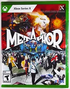 Metáfora: ReFantazio Nuevo XBOX SERIE X Juego XSX ESRB Lanzamiento - Imagen 1 de 4