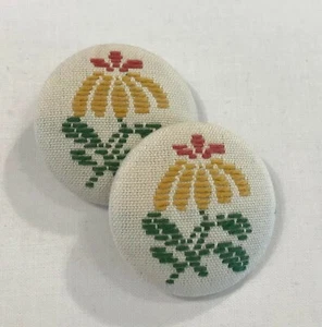 DOS BOTONES CUBIERTOS PERSONALIZADOS FRANCESES BRUNSCHWIG EVERGREEN "ISLE SUR SORUES" - A - Imagen 1 de 3