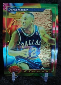 1993-94 TOPPS FINEST CHROME Derek Harper #31 - NEAR MINT - Picture 1 of 4