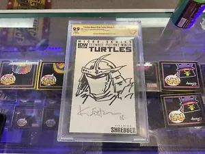 CBCS 9.9 Kevin Eastman signiert + skizziert Mikroserie TMNT IDW #8 - Bild 1 von 6