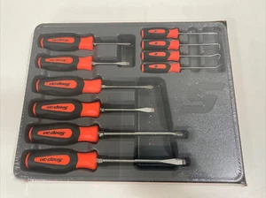 Juego de destornillador y selección Snap On Tools 10 piezas NARANJA SGDX60204CO NUEVO SELLADO - Imagen 1 de 4
