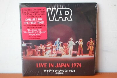 WAR - Live in Japan 1974 (2-CD, 2025) - Imagem 1 de 4