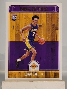 2017-18 Hoops #252 Lonzo Ball Rookie - Picture 1 of 2