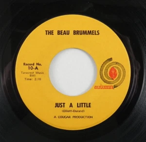 The Beau Brummels – Just A Little ~ 1965 45RPM Produced by Sly Stone ~ Autumn 10 - Picture 1 of 4