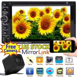Fit Ford Ranger Escape Car Stereo DVD CD Radio FM/AM Bluetooth Touchscreen+Camer - Picture 1 of 11