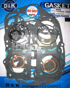 HONDA CB350 CL350 COMPLETE ENGINE GASKET SET FITS 1969 - 1973 - Bild 1 von 7