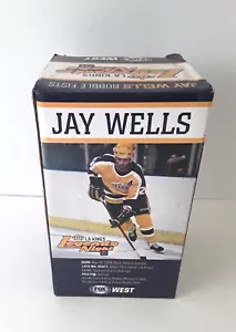 Jay Wells Los Angeles LA Kings Bobble Fists Retro Throwback Legends Night 2013 - Picture 1 of 2