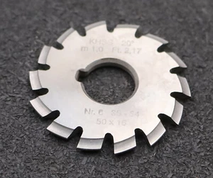DOLD Zahnformfräser m= 1mm No. 6 für Z= 35-54 EGW 20° LKN gear profile cutter - Picture 1 of 8