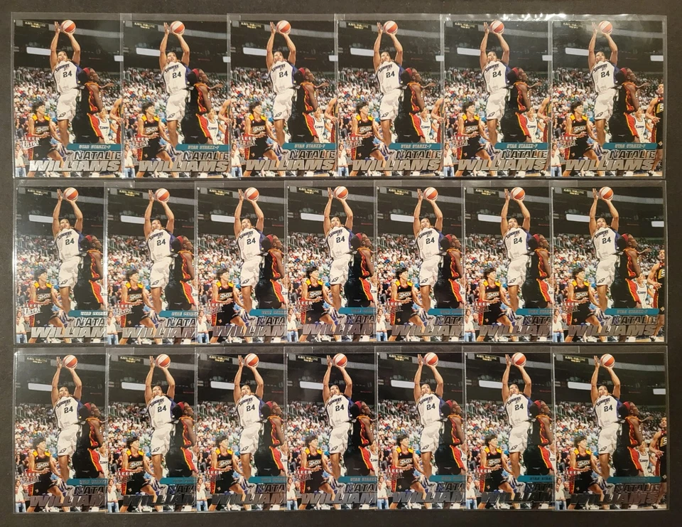 Lot of 20 NATALIE WILLIAMS 2001 Fleer Ultra WNBA Basketball Cards #45 WBK1160 - Image 1 of 1