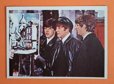 The Beatles US Original Topps 1960's Diary Color Bubble Gum Card # 51A - Image 1 of 2