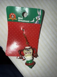 Mini adorno vintage Taz Warner Bros Tasmanian Devil nuevo - Imagen 1 de 1