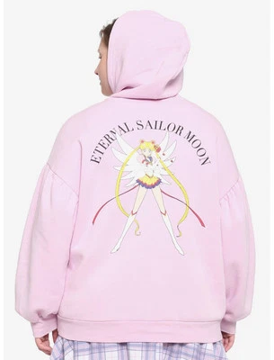 *NUEVO CON ETIQUETAS* Sudadera con capucha Hot Topic/Her Universe Eternal Sailor Moon para niñas talla grande 3 Foto 1 de 4