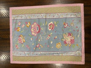 TOMMY HILFIGER Floral Cotton STANDARD Pillow Sham One Single - Picture 1 of 19