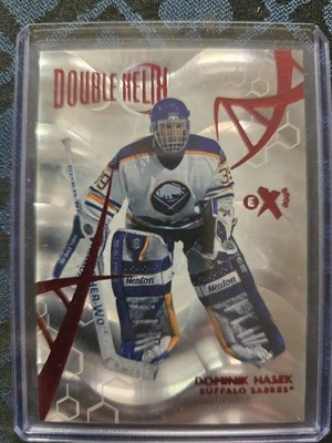 2023-24 Skybox Ex2000 - Double Helix Dominik Hasek #DH-15 CASE HIT - Image 1 of 2