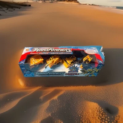 Transformers RID LANDFILL 2002 cuña Grimlock carga pesada torre alta combinación Walmrt Foto 1 de 4