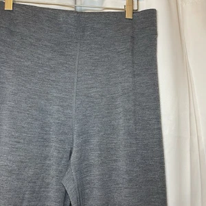 WoolX Merino Wool Leggings Women's Large Gray Base Layer - Picture 1 of 6