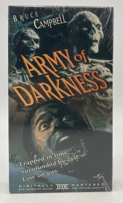 Army of Darkness Bruce Campbell VHS 1992 Universal Horror BRAND NEW SEALED Foto 1 de 2