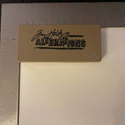 TIM HOLTZ ALTERATIONS ON THE EDGE TROQUEL "DESPLAZAMIENTO" Foto 1 de 3