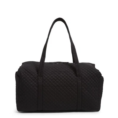 Bolso de Lona de Viaje Vera Bradley Mujer Algodón Grande, Negro Verdadero, Talla Única Foto 1 de 4