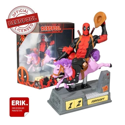 Official Deadpool 3D Perpetual Calendar NEW