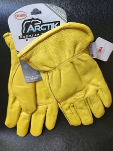Boss Arctik Premium Hirschleder Thinsulate Winter Arbeitshandschuhe XX-LARGE NEU - Bild 1 von 4