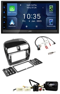 JVC DAB Bluetooth Lenkrad USB 2DIN Autoradio für Mitsubishi Mirage SpaceStar ab - Bild 1 von 11