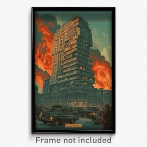 Russian Movie Poster - Mushy Historical Architecture (Russia Film Art Print) - Picture 1 of 1
