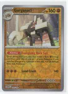 Pokemon Paradox Rift 104/182 Garganacl Reverse Holo - Picture 1 of 1