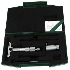 Insize 4pc Imperial Depth Micrometer 0-4" Range Series 3241-B4 - Picture 1 of 6