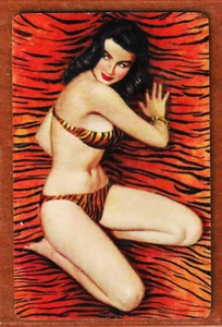 Vintage AL MOORE Pinup Playing Cards Near Mint Deck of 54 1948 Sexy Bikini Girl - Picture 1 of 3