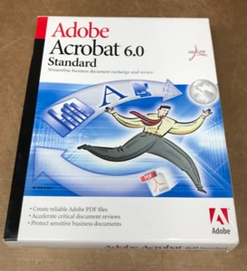 Adobe Acrobat 6.0 Standard 6 for Windows with Serial Number 22001617 - Picture 1 of 6