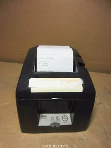 STAR TSP650 654C NETWORK POS Thermal Receipt Bon Printer Schwarz Black INCL PSU - Afbeelding 1 van 3
