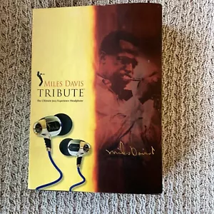 Auriculares internos Miles Davis Tribute Jazz Monster - negros/dorados nuevos - Imagen 1 de 7
