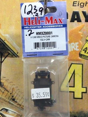 Helimax HMXZ0001: Heli-Max VCam Video/Picture Camera 1SQ V-Cam NIP USA Shipped - Image 1 of 4