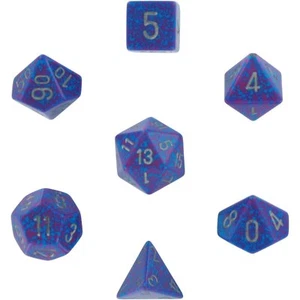 Polyhedral RPG Sets Speckled Speckled: Silver Tetra (7) - Picture 1 of 1