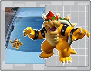 BOWSER from Super Mario Bros. Vinyl Decal #5 Car Truck Laptop Sticker - Picture 1 of 1
