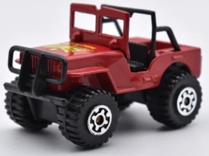 Matchbox Superfast #5 Jeep 4x4 Golden Eagle red. Made in Thailand - Picture 1 of 4