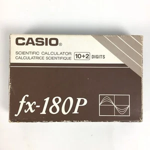 Calculatrice Vintage Casio FX-180P - Photo 1/7