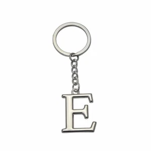 alloy creative Egnlish letter E keychain - Picture 1 of 2