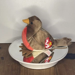 Ty Beanie Baby 1997 Early The Robin - NM With Tags - Picture 1 of 2