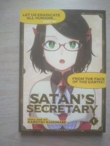 Satan's Secretary 1, manga Shonen, inglés - Imagen 1 de 3