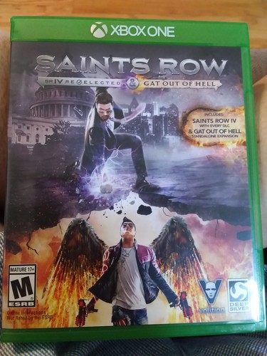Xbox1 saints row iv : re-elected + gat out of hell - first edition (eu
