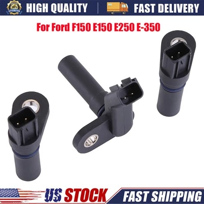 3Pcs Camshaft & Crankshaft Position Sensor For Ford E-250 V8 5.4L SOHC 2003-2008 - Image 1 of 4